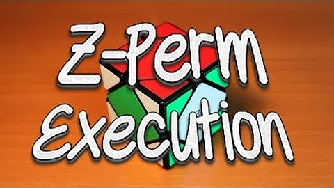 Skewb Z-Perm Execution