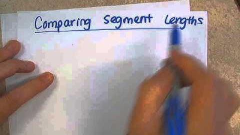 Geometry 1.5 Measuring Segments using the Ruler Postulate