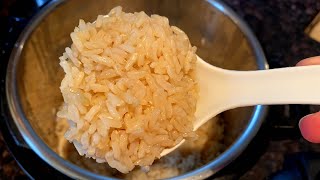 Instant Pot Brown Rice Recipe - How To Cook Brown Rice In The Instant Pot - Perfect & Fluffy!
