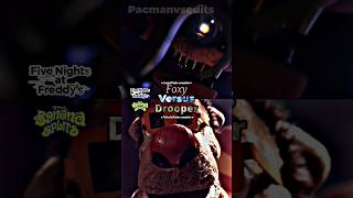 Foxy Vs Drooper Five Night At Freddys 1 Vs Bananas Split