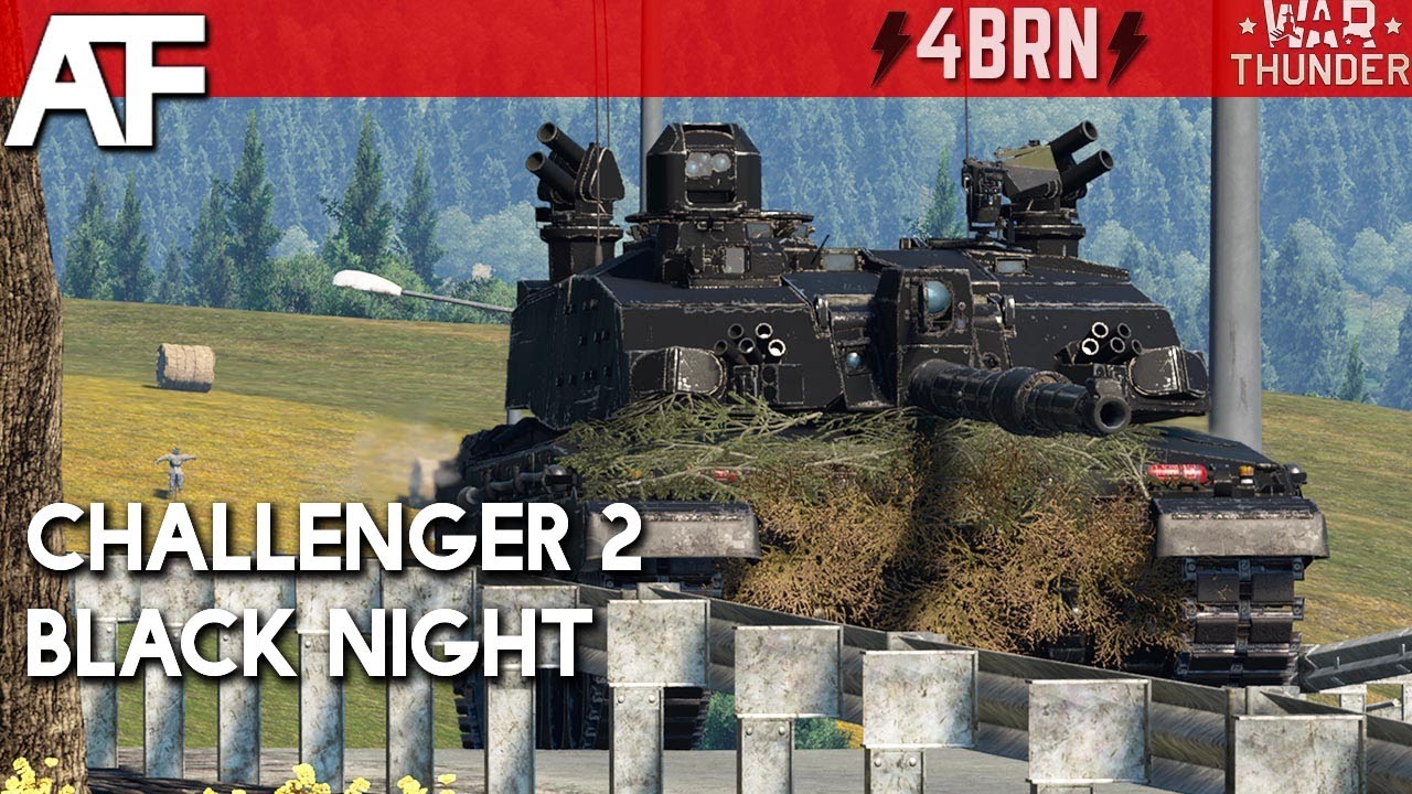 War Thunder - Challenger 2 Black Night Čierny rytier | Gameplay Tanky CZ/SK