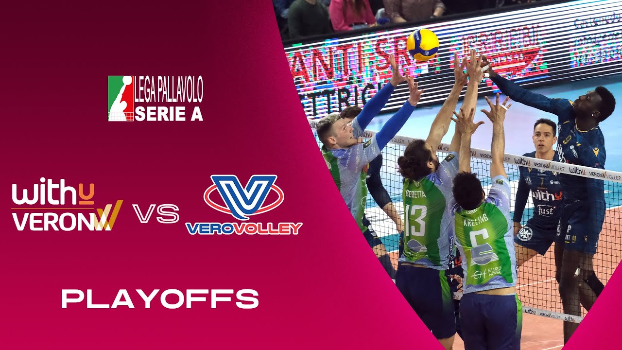 Verona vs Monza Highlights SuperLega Playoffs