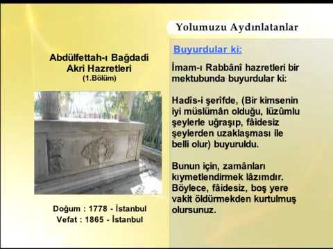 ABDULFETTAHI AKRI HAZRETLERİ