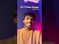 D.I.Y Home Studio with tubelights #tech #homestudio