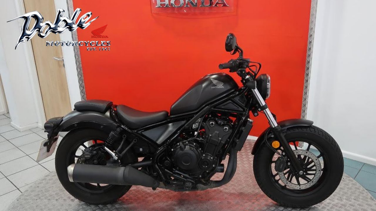 Cmx500a 2020 Honda CMX500A-L Rebel | Stock number 16094 - YouTube