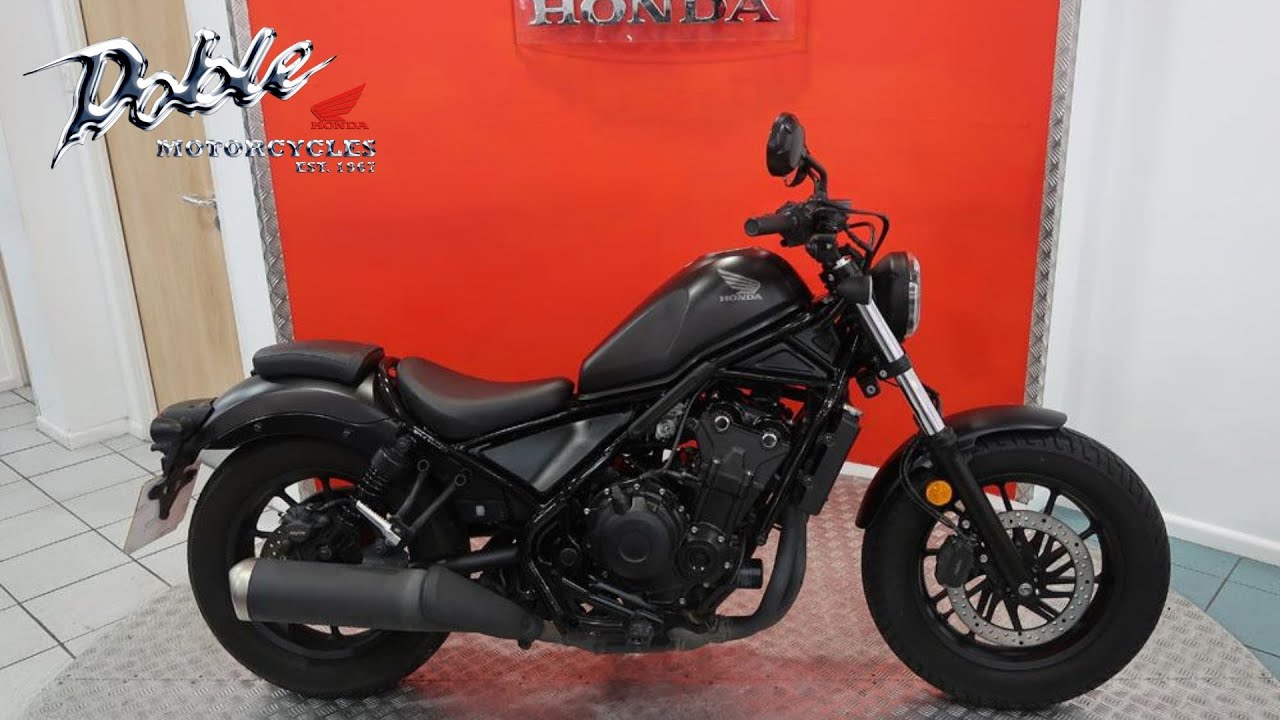 2020 Honda CMX500A-L Rebel | Stock number 16094 - YouTube