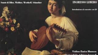 Biber sonata N.° 14 per violino e basso continuo
