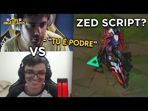 YODA VS LORDSEMI, BUG DO E INFINITO DA ZERI E "SCRIPT" NO ZED CONTRA CLOVAO - LEAGUE OF LEGENDS