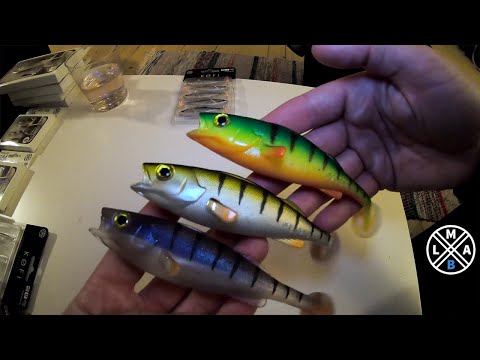 Miniature de la vidéo : LMAB UNBOXING de nouveaux LEURRES souples allemand (nouvelle marque de pêche )
