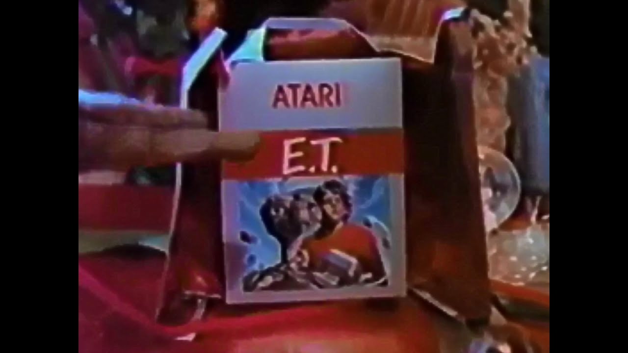 Atari E T Game Christmas Commercial HD