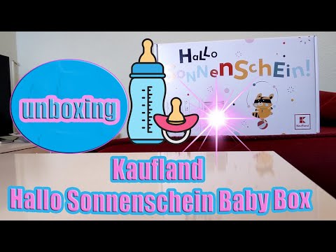 Kaufland Familien Momente Baby Box 2020 / gratis Baby Produkte / unboxing