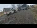 Ermənistan ordusu hərbi texnika, ərzaqla dolu avtomobil karvanını atıb, döyüş bölgəsindən qaçıb
