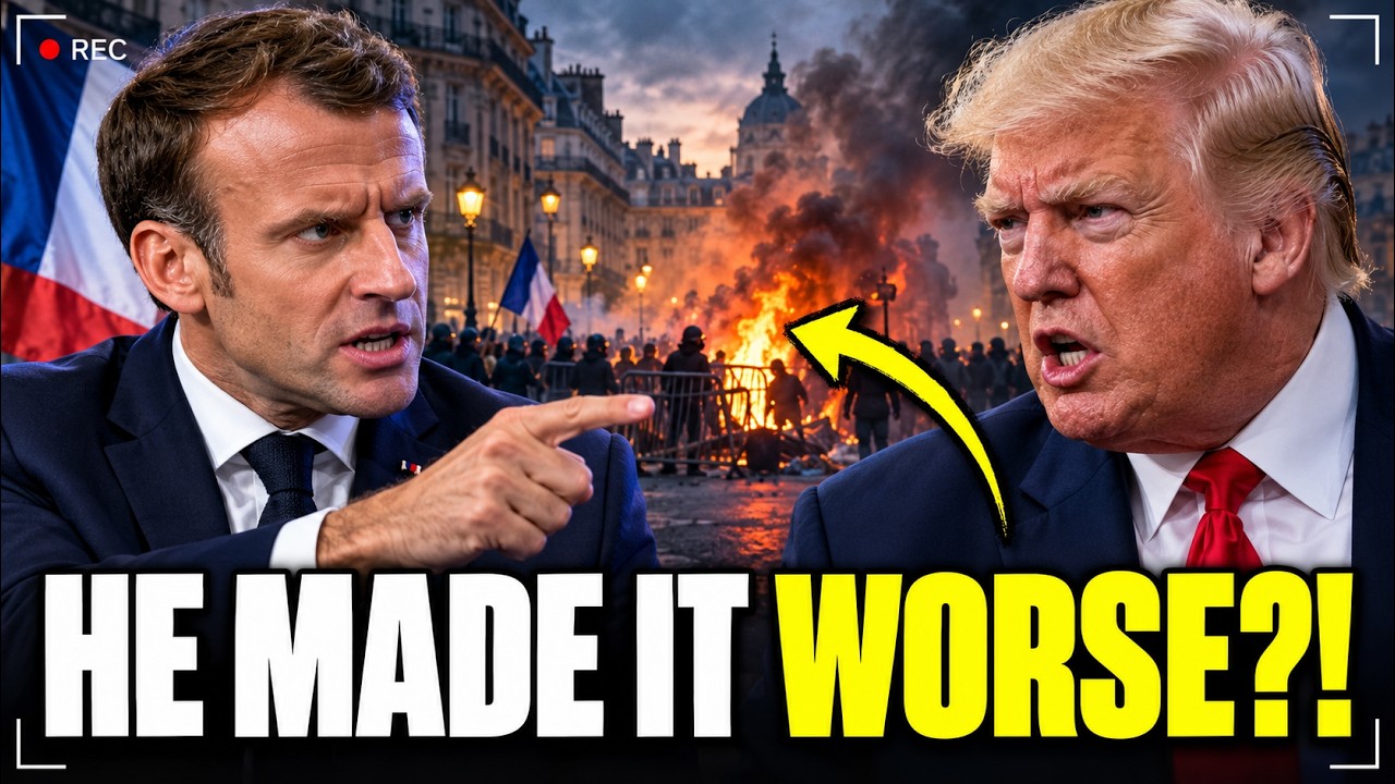 France Is ON FIRE... and Trump Just Made It WORSE...