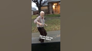 Her grandpa has a special way of saying goodbye ❤️