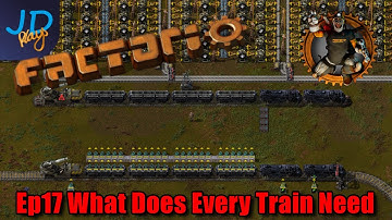 Ep17 What Does Every Train Need? 🔫 ⚙️ Factorio SubX ⚙️ Gameplay, Lets Play