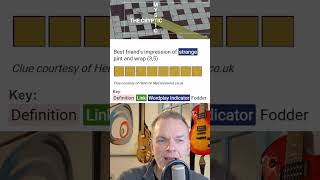 Cryptic Clue for the Day No.315 - How to solve a cryptic crossword  #crypticcrossword #crypticclues