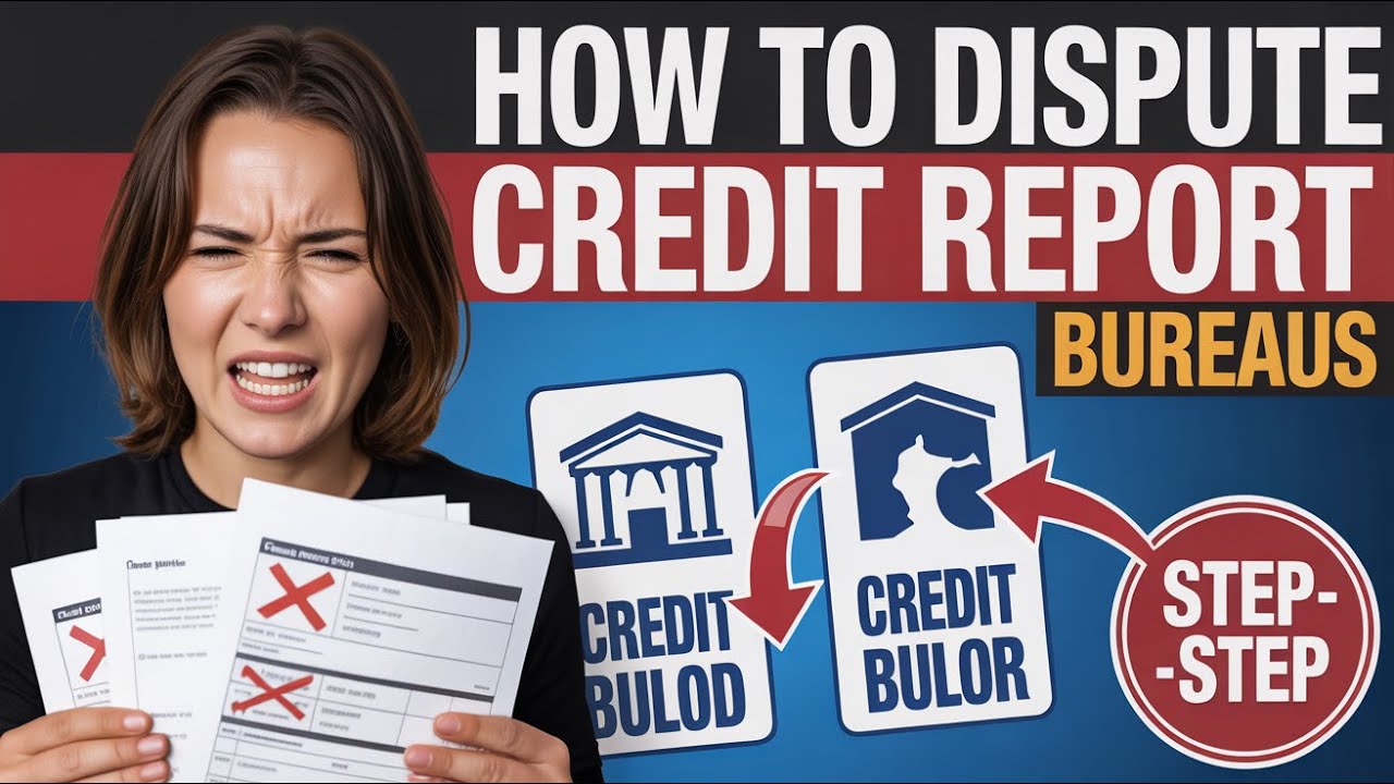 How to Dispute Credit Report - Bureaus