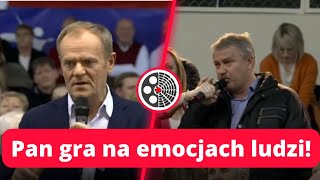 "Pan chce pozwać dziennikarza?!" - Donald Tusk: to są PAŁKARZE MEDIALNI