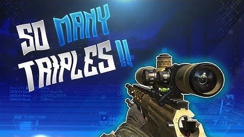 SO MANY TRIPLES!! (WAW/BO1/MW3/BO2 Clips and Fails)