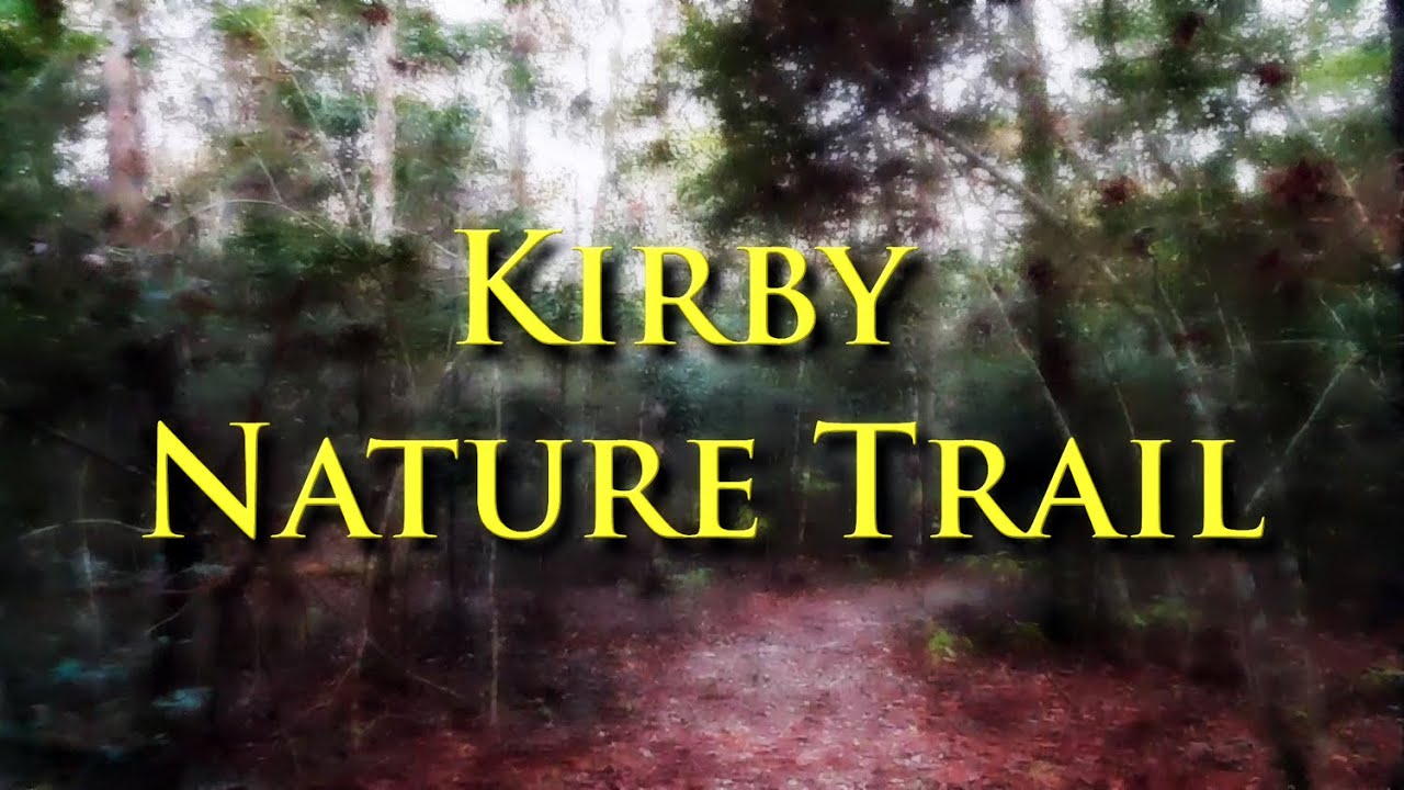 The Kirby Nature Trail, a short hike, part 1. Country scenes with relaxing sounds.