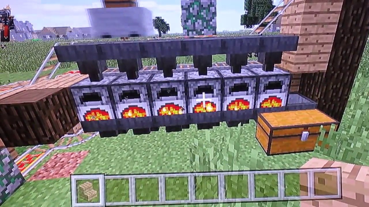 Comment faire une machine automatique sur MINECRAFT - YouTube