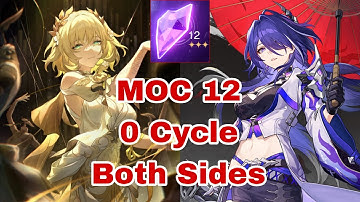 [ Honkai Star Rail ] Acheron & Aglaea Memory of Chaos 12 | MOC 12 | 0 Cycle Both Sides