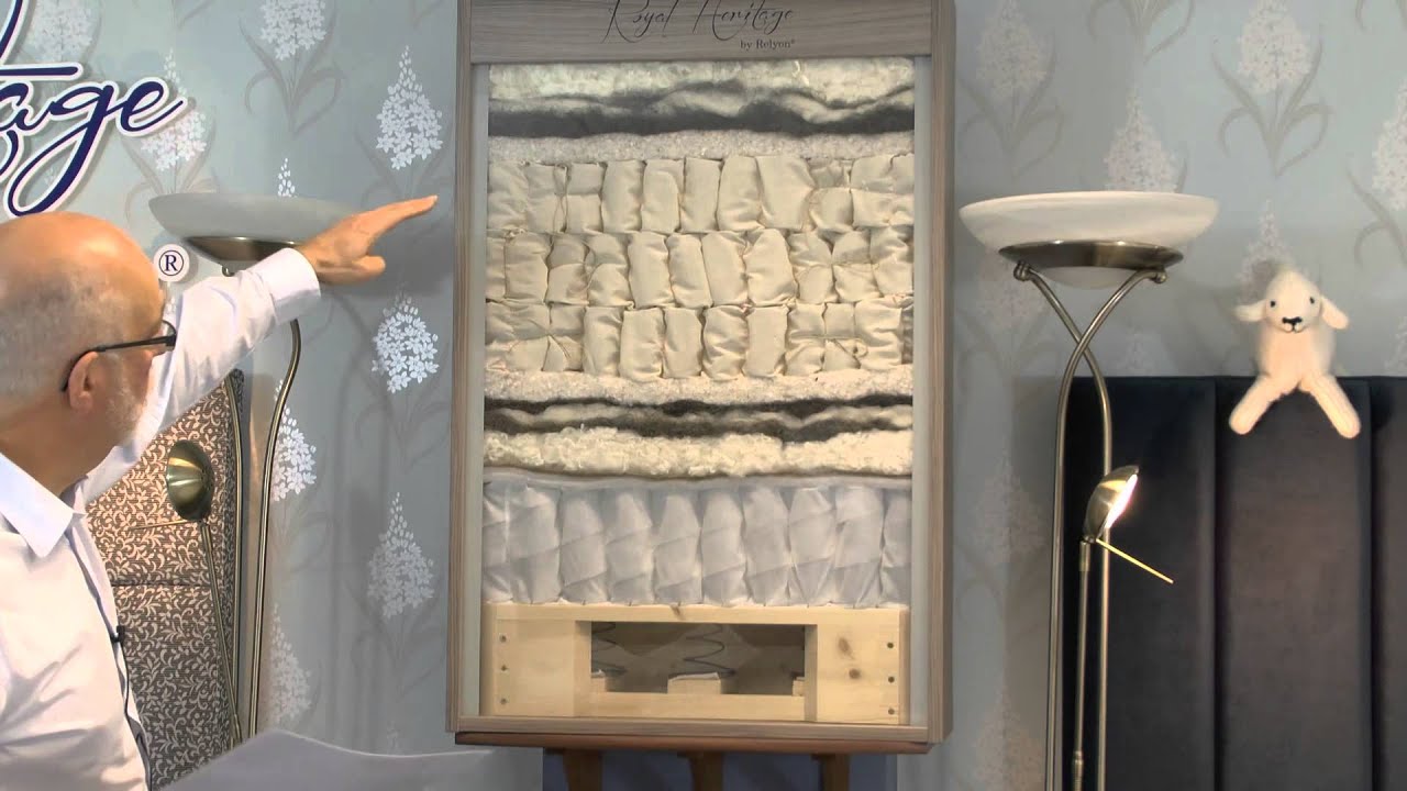 Inside The Best Mattresses Relyon Heritage Beds YouTube
