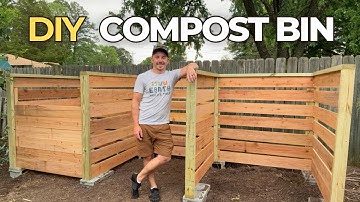 How to Build a 3 Bay Compost Bin