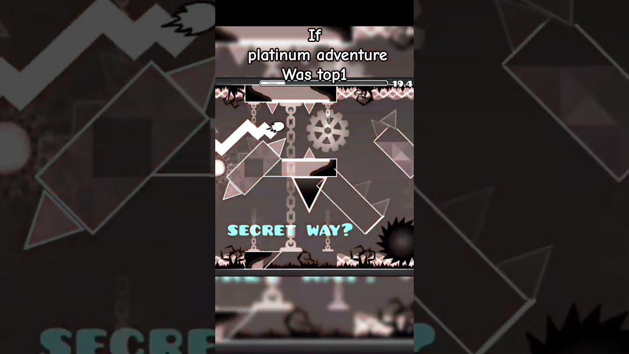 If gd platinum adventure was top 1 | geometry dash level showcase | 