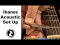 Ibanez Acoustic Set Up