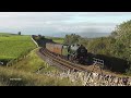 LMS 46115 Pays Tribute on the Dalesman 1/9/20.