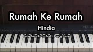 Rumah Ke Rumah - Hindia | Piano Karaoke by Andre Panggabean