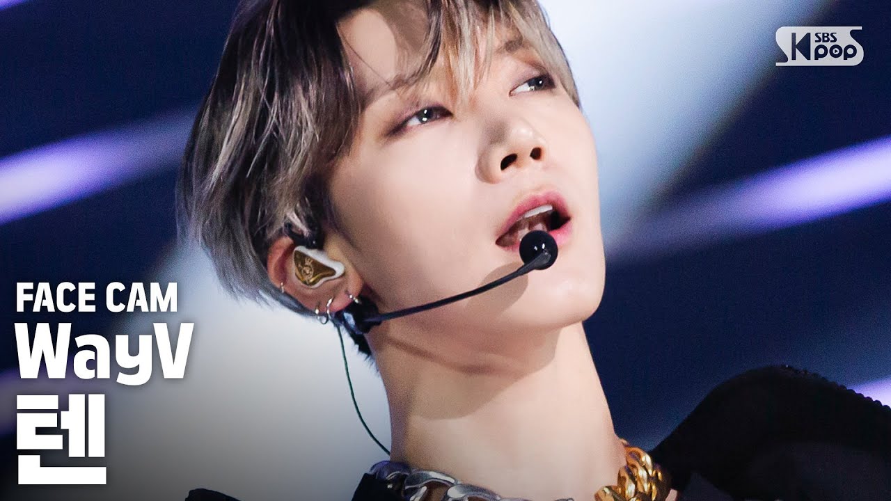 [페이스캠4K] 웨이션브이 텐 'Bad Alive' (WayV TEN Face Cam)│@SBS Inkigayo_2020.08.02.