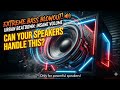 SUBWOOFER DESTROYER TEST 🔊 Deep Bass 20Hz | Try Not To Blow Your Speakers