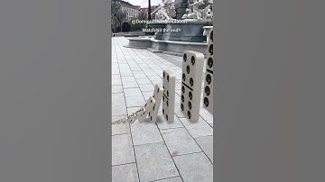 Fun Domino effect video I made, hope you like it :)