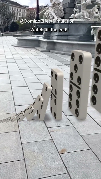 Fun Domino effect video I made, hope you like it :)