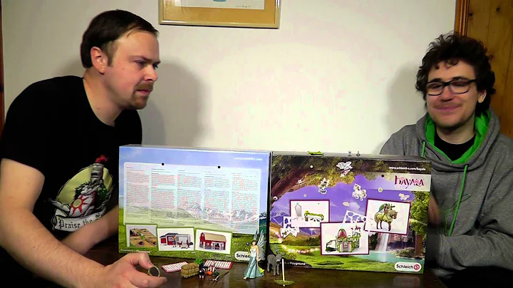 Schleich Advent Calendars Day 17 | Ashens & Nerdcubed