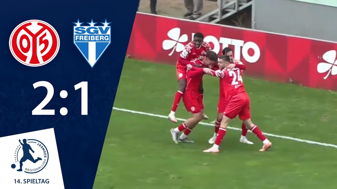 Keine Punkte für Freiberg | 1. FSV Mainz 05 II - SGV Freiberg | 14. Spieltag RLSW