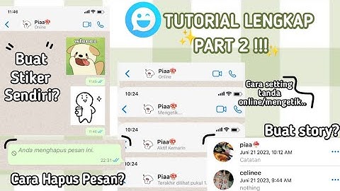 Aplikasi ifake|| Tutorial Lengkap!! Buat Story,Kirim Stiker,Hapus Pesan& Setting Tanda Online🍄