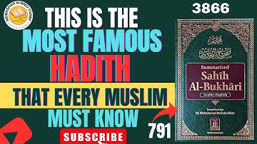 THIS IS THE MOST FAMOUS HADITH THAT EVERY MUSLIM MUST KNOW 3866|MUBASHAR AHMED 791