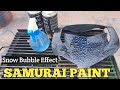 Snow Bunble Effect of Samurai Paint