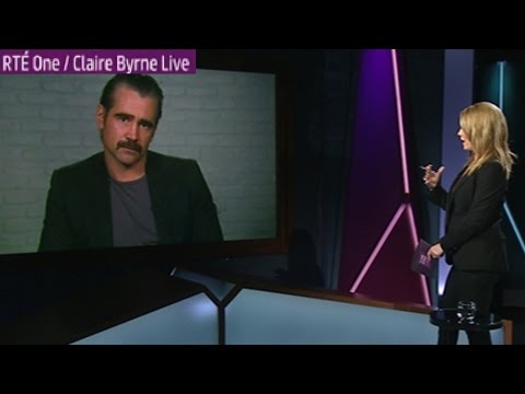 Colin Farrell speaks out in favour of same-sex marriage on Claire Byrne Live