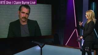 Colin Farrell speaks out in favour of same-sex marriage on Claire Byrne Live