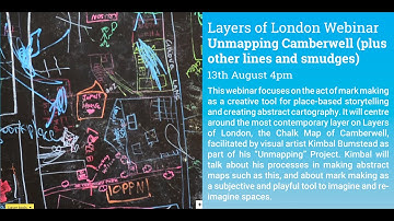 Unmapping Camberwell (plus other lines and smudges)