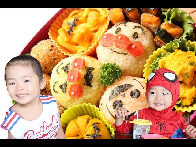 アンパンマンのハロウィン弁当