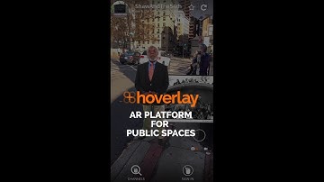 Augmented Reality Platform for Public Spaces - Hoverlay