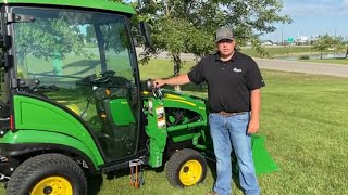 how to use single-point hydraulic connection for john deere 1 series tractors