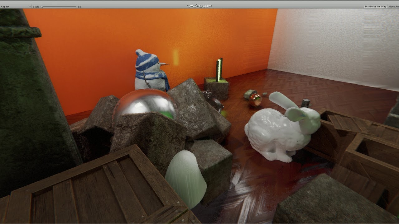 Screen Space-Ray Tracing test 1