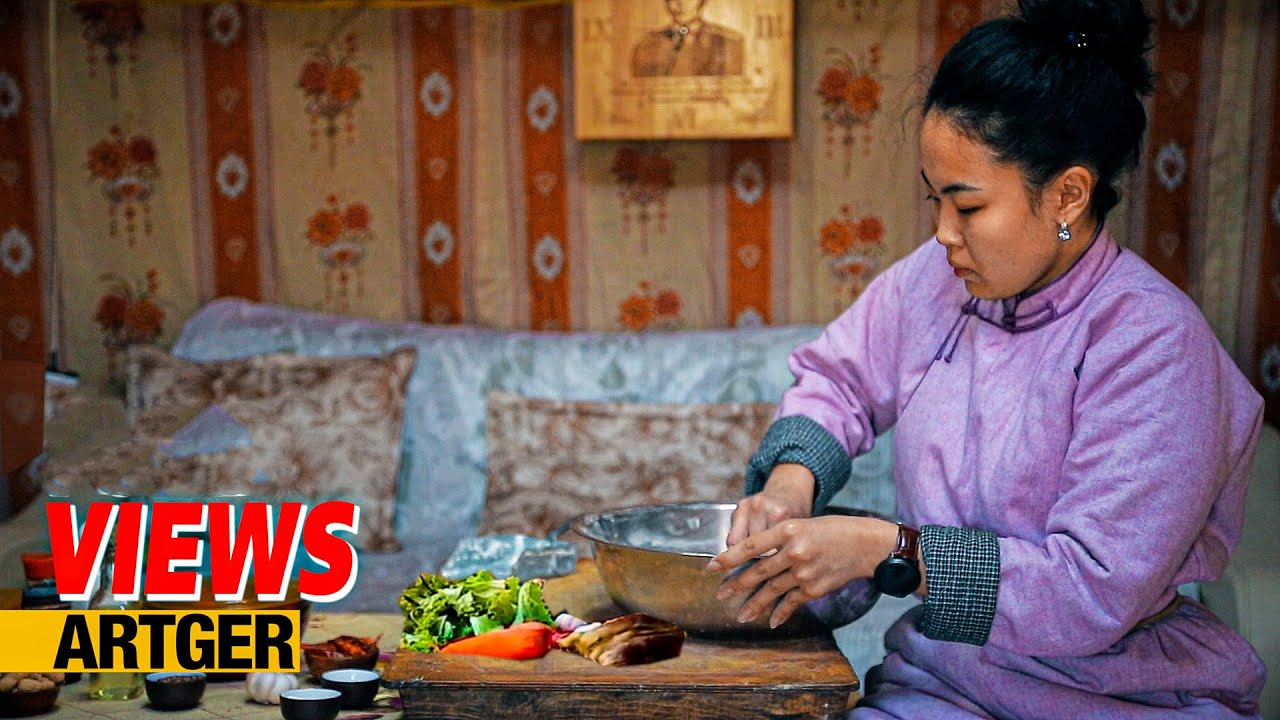 Most Peaceful and Relaxing Life of a Nomadic Herder Family in Mongolia! COMPILATION