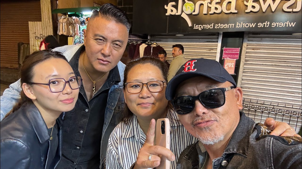 one n only famous tibetan flim director all in all Mr.Shenpenn khymsar#@Khymsar  #darjeelingvlogs 